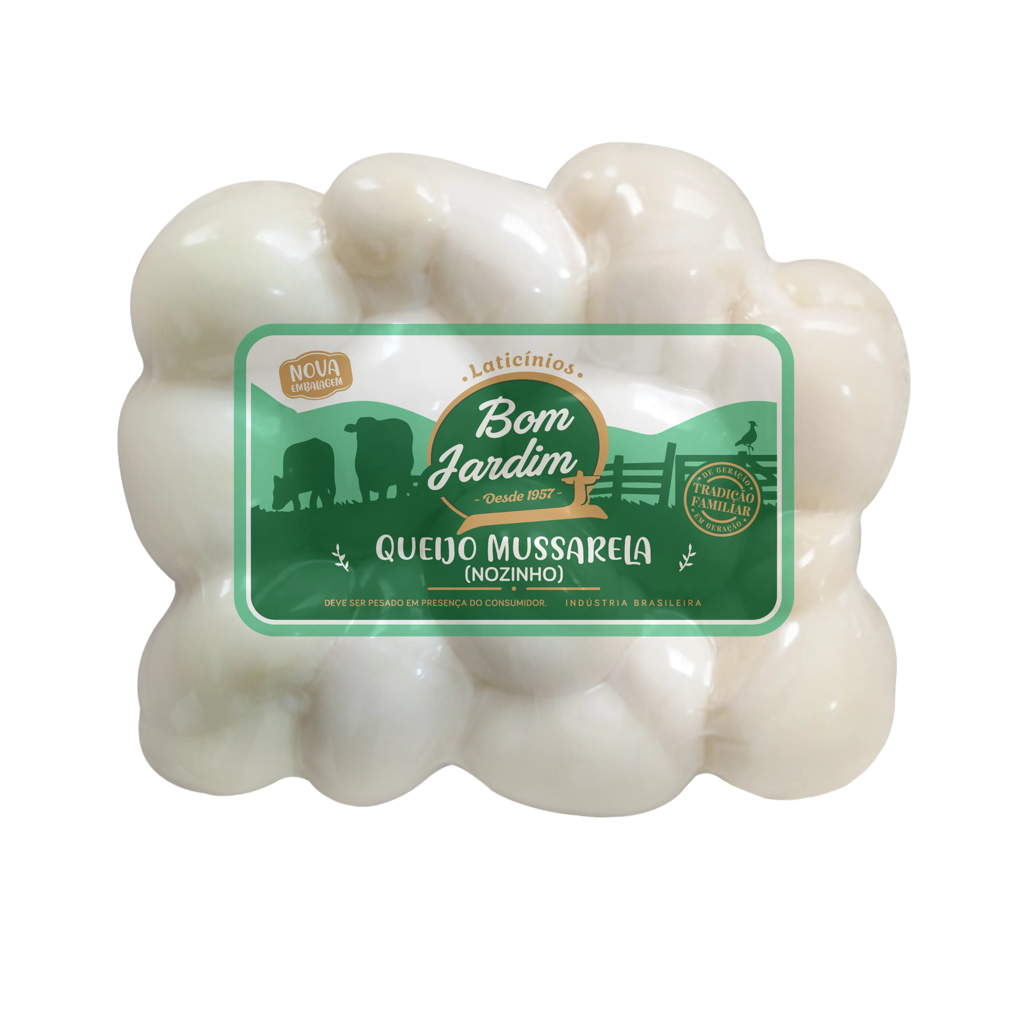 Queijo Mussarela Nozinho do Bom Jardim