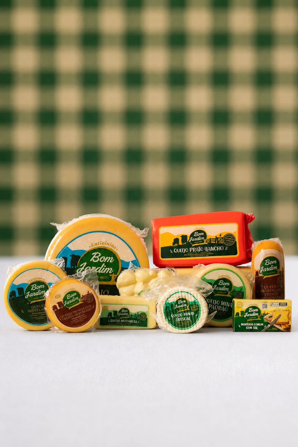 Família de produtos do Bom Jardim